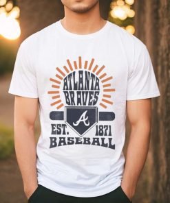 Atlanta Braves Youth Sun Burst T Shirt