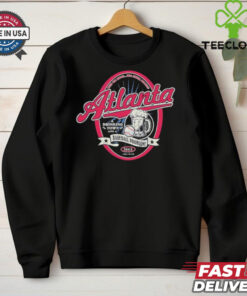 Atlanta Braves a drinking town with a baseball problem vintage shirt