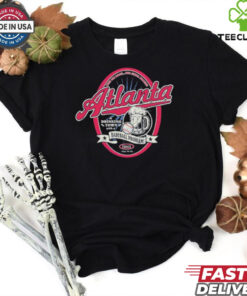 Atlanta Braves a drinking town with a baseball problem vintage shirt