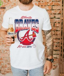 Atlanta Braves baseball national league since 1971 logo Vintage shirt 2 Atlanta Braves baseball national league since 1971 logo Vintage shirt