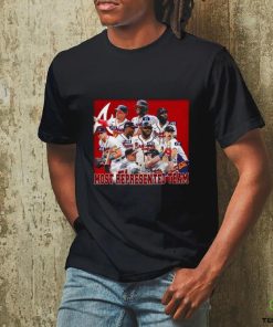 Atlanta Braves most represented team shirt