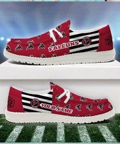 Atlanta Falcons 2024 Version Personalized Hey Dude Shoes