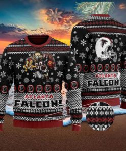 Atlanta Falcons 3D Printed Ugly Christmas Sweater