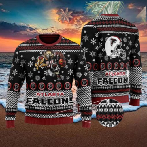 Atlanta Falcons 3D Printed Ugly Christmas Sweater