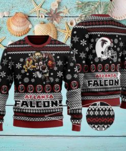 Atlanta Falcons 3D Printed Ugly Christmas Sweater