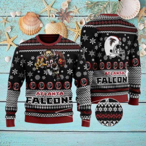 Atlanta Falcons 3D Printed Ugly Christmas Sweater