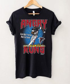 Atlanta Falcons Angry Runs Player Graphic Tri Blend T Shirt