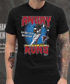 Atlanta Falcons Angry Runs Player Graphic Tri Blend T Shirt