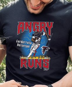 Atlanta Falcons Angry Runs Player Graphic Tri Blend T Shirt