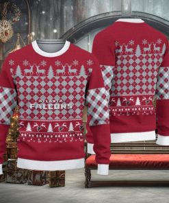 Atlanta Falcons Christmas Pattern 3D Warm Ugly Sweater