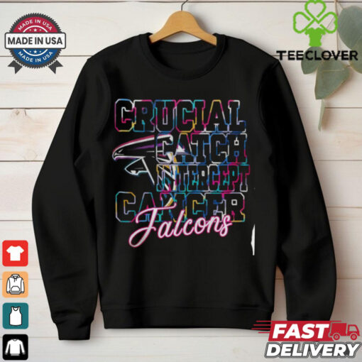 Atlanta Falcons Crucial Catch Intercept Cancer Shirts