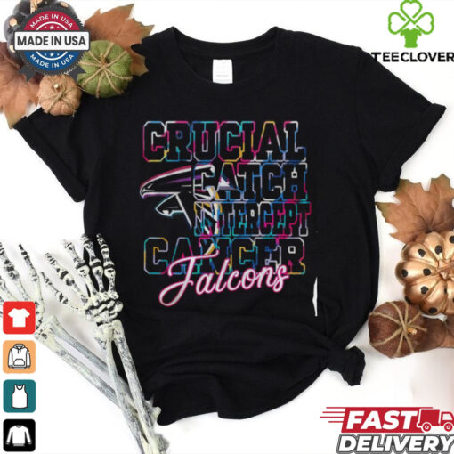 Atlanta Falcons Crucial Catch Intercept Cancer Shirts