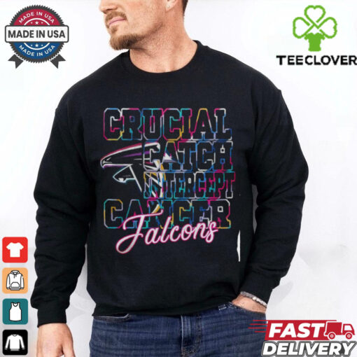 Atlanta Falcons Crucial Catch Intercept Cancer Shirts