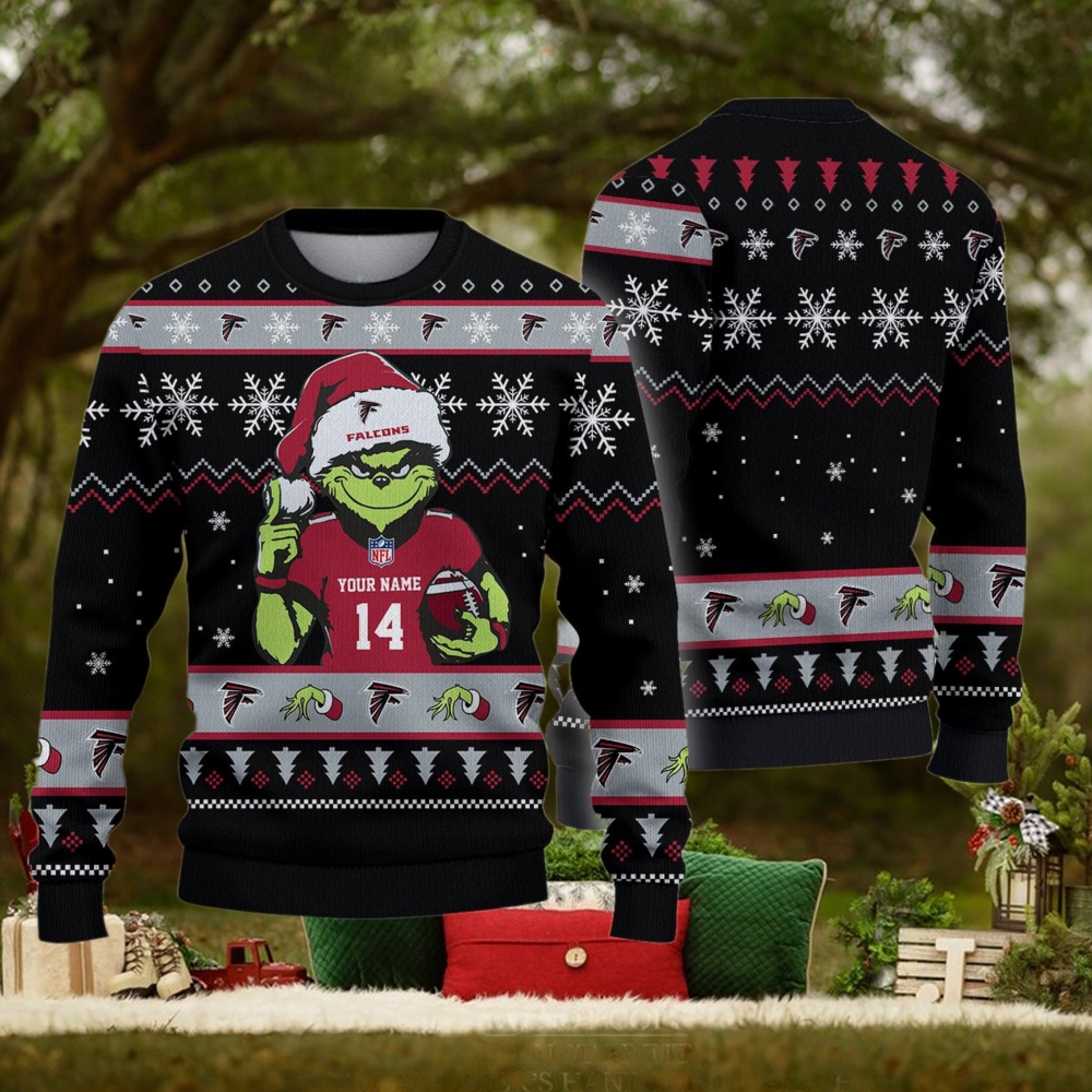 Atlanta Falcons Custom Chrismas Ugly Sweater Atlanta Falcons Custom Chrismas Ugly Sweater