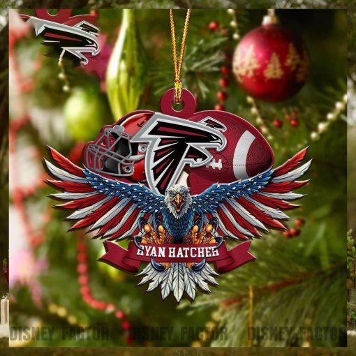 Atlanta Falcons Decorations, Eagles Christmas Ornaments