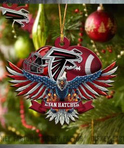 Atlanta Falcons Decorations, Eagles Christmas Ornaments