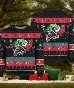 Atlanta Falcons Grnch Christmas Ugly Sweater