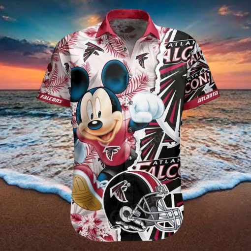 Atlanta Falcons Hawaiian Mickey Graphic Shirt