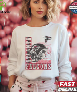 Atlanta Falcons Helmet Dash T Shirt
