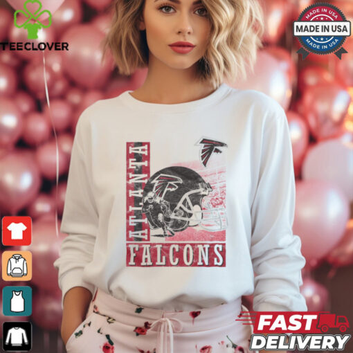 Atlanta Falcons Helmet Dash T Shirt