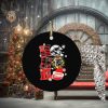 Atlanta Falcons Ho Ho Ho Merry Christmas Ornament