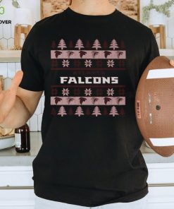 Atlanta Falcons Holiday Christmas Tree T Shirt