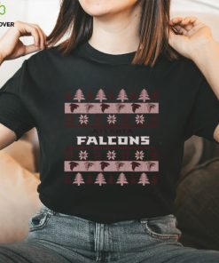 Atlanta Falcons Holiday Christmas Tree T Shirt