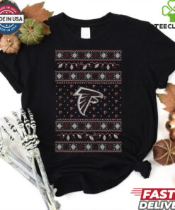 Atlanta Falcons Holiday Lights Sweater Long Sleeve T Shirt 3 Atlanta Falcons Holiday Lights Sweater Long Sleeve T Shirt
