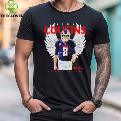 Atlanta Falcons Kirk Cousins With Wings Signature Shirt