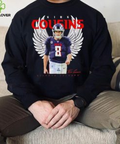 Atlanta Falcons Kirk Cousins with wings signature shirt