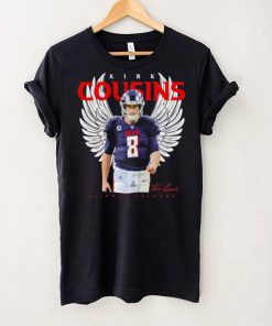 Atlanta Falcons Kirk Cousins with wings signature shirt