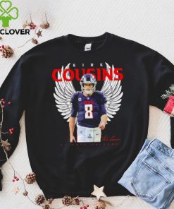 Atlanta Falcons Kirk Cousins with wings signature shirt 1 Atlanta Falcons Kirk Cousins with wings signature shirt