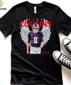 Atlanta Falcons Kirk Cousins with wings signature shirt 5 Atlanta Falcons Kirk Cousins with wings signature shirt