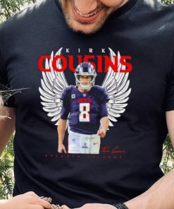 Atlanta Falcons Kirk Cousins with wings signature hoodie, sweater, longsleeve, shirt v-neck, t-shirt