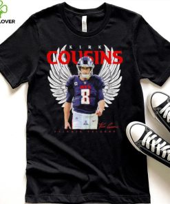 Atlanta Falcons Kirk Cousins with wings signature hoodie, sweater, longsleeve, shirt v-neck, t-shirt