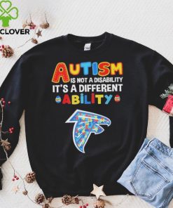 Atlanta Falcons NFL Autism Is Not A Disability 2024 Shirt