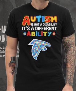 Atlanta Falcons NFL Autism Is Not A Disability 2024 Shirt