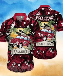 Atlanta Falcons NFL Floral Full Printed Hawaiian Shirt