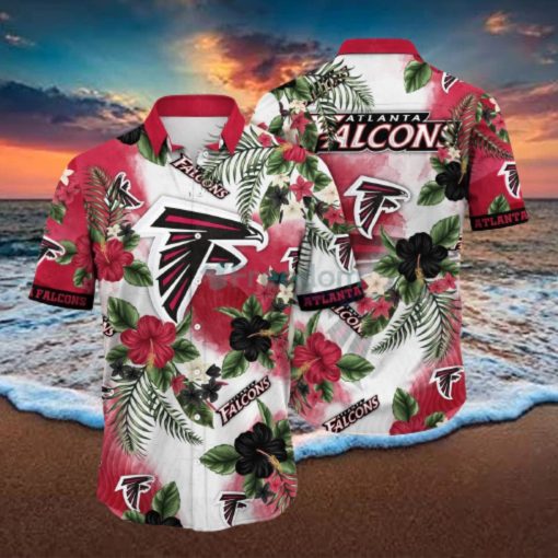 Atlanta Falcons NFL Flower Hawaiian Shirt Summer Football Gift For Real Fans