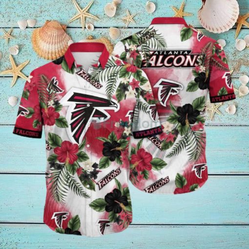 Atlanta Falcons NFL Flower Hawaiian Shirt Summer Football Gift For Real Fans