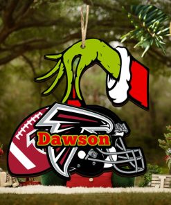 Atlanta Falcons NFL Grinch Personalized Ornament SP12102398ID03