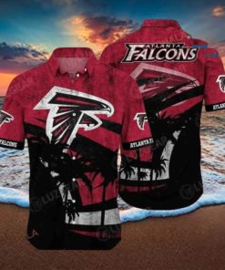 Atlanta Falcons NFL Hawaii Shirt Graphic Tropical Patterns Hot Summer