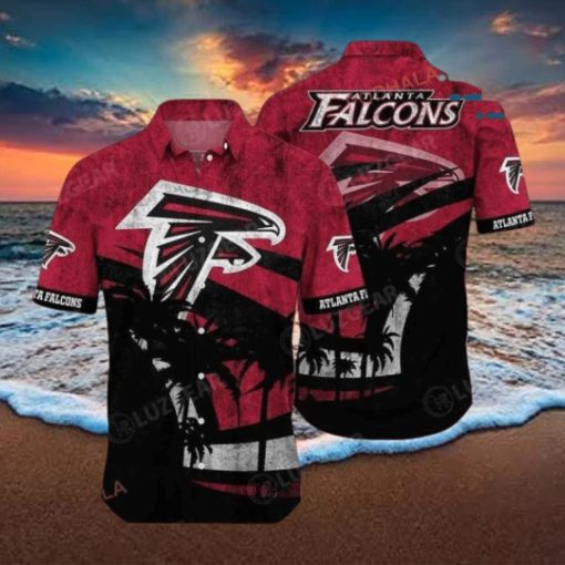 Atlanta Falcons NFL Hawaii Shirt Graphic Tropical Patterns Hot Summer