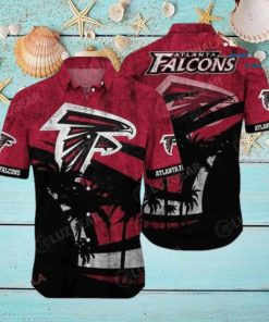 Atlanta Falcons NFL Hawaii Shirt Graphic Tropical Patterns Hot Summer