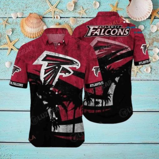 Atlanta Falcons NFL Hawaii Shirt Graphic Tropical Patterns Hot Summer