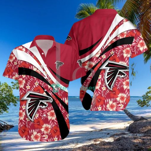 Atlanta Falcons NFL Hibiscus Tropical Flower Hawaiian Shirt