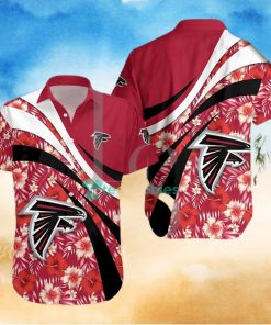 Atlanta Falcons NFL Hibiscus Tropical Flower Hawaiian Shirt