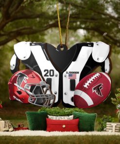 Atlanta Falcons NFL Sport Ornament Custom Your Name And Number