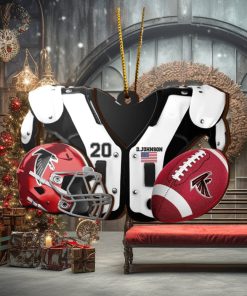 Atlanta Falcons NFL Sport Ornament Custom Your Name And Number