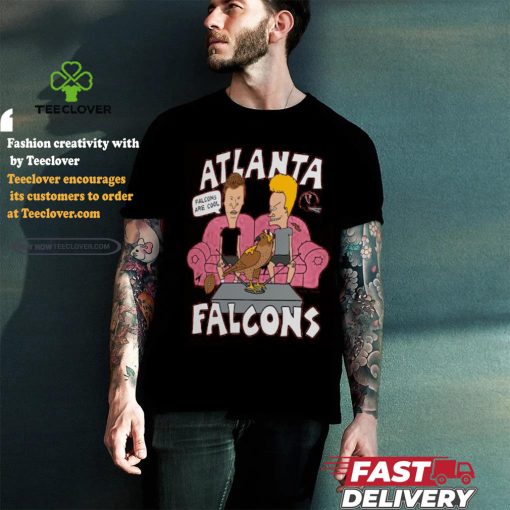 Atlanta Falcons NFL x Homage x Beavis and Butt Head Unisex Tri Blend T Shirt